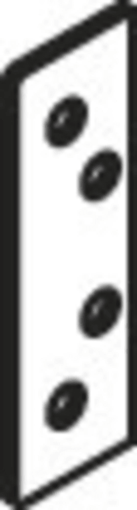 HEWI Ausgleichsfußscheibe, B9505.75..., 2mm felsgrau 