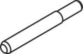 Zentrierbolzen ø8, L=65, Bohrlehre BL305.6.10U 