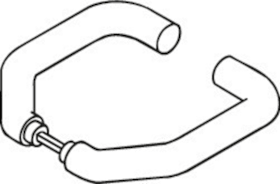 HEWI Drückerpaar 113XAH, 9mm, TS 21,3-48,ER