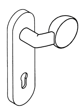 HEWI Knopfschild 130K.18,KS ov.,PZ72,DR,senfge.