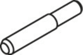 Zentrierbolzen ø8, L=50, Bohrlehre BL305.6.10U 