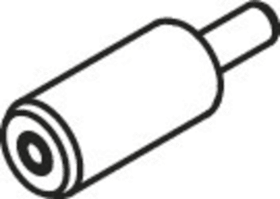 HEWI Zentrierdorn ø17, PZ, komplett 