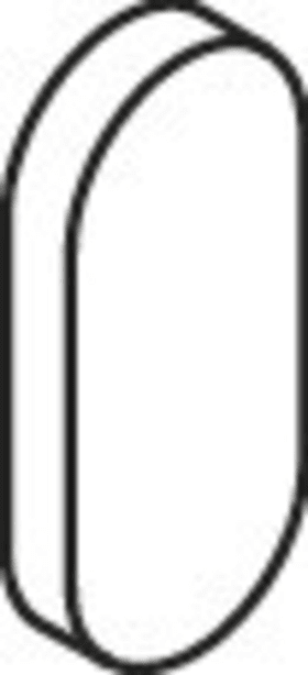 HEWI Dornrosette 326.20XAL, blind, matt geschliffen, o. Vk 