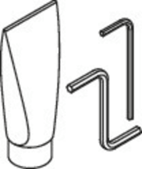 Zubehörset, Panikstange (BKS)  