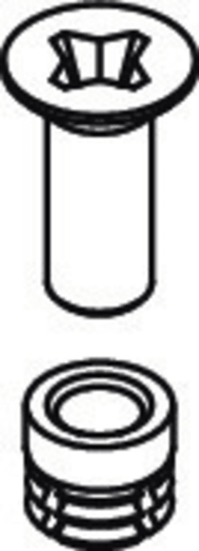 HEWI Bef.-Mat. Bänder B9505.75..., Trennw.,TS bis 13 