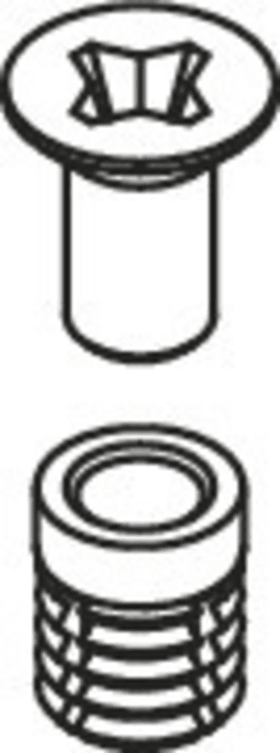 Bef.-Mat.,Trennwandverriegel. 850.350,TS >=13,0 