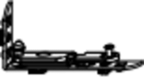 Winkhaus DK-Ecklager, verdeckt liegend, DIN Links, EL.A.SE.78, Stahl, silber, verzinkt 4990677