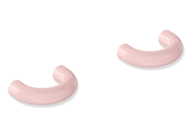 Barbie™ x HEWI Möbelgriff Set rund