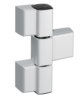 Dr. Hahn  Serie 60 AT 3-teilig - für Türen aus Aluminium- und Stahlprofilen - 62,5 , EV1 , 1