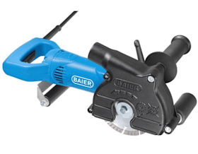 Baier Diamant-Mauernutfräse BDN 125 – 1.700 W, 125 mm Scheiben, staubfreies Fräsen bis 30 mm Tiefe