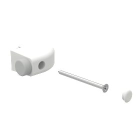 HS ANSCHLAGPUFFER 90 WEIß (K-12024-00-0-7)