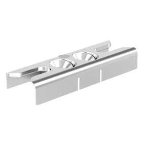 PILZKOPFSCHLIEßPLATTE EUROFALZ 18X8 FERGUARDXSILBER (6-32207-18-0-1)