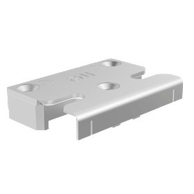 6-31067-17-0-1 | Sicherheitsschließplatte | Se-Schließplatte Stahl U16 Schüco Corona