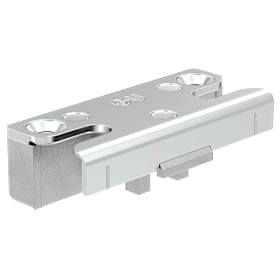 SE-SCHLIEßPLATTE STAHL SCHÜCO AS FERGUARDXSILBER (6-27674-18-0-1)