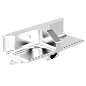 PSK SCHLIESSPLATTE ALU BL.NUT:10/14 CYANIDISCH GALVAN VERZ (6-28734-10-0-1)