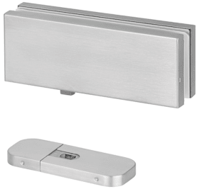 GLASTÜRSCHLIEßER HYDRAULISCH +FESTSTELL 90° 6735 UNTE.N/90°-60 (48812)