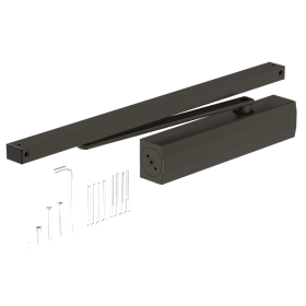 OTS 634 +GLEITSCHIENE UC5 DUNKELBRONZE (K-17523-00-0-5)