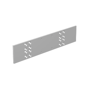 MONTAGEPLATTE OTS 536 634 634X SILBERFARBIG (K-19640-00-0-1)