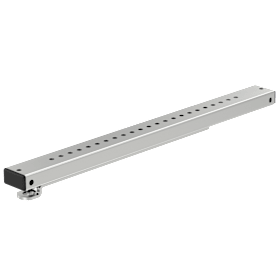 GLEITSCHIENE O.FESTSTELL OTS210/430 SILBERFARBIG (K-17183-02-0-1)