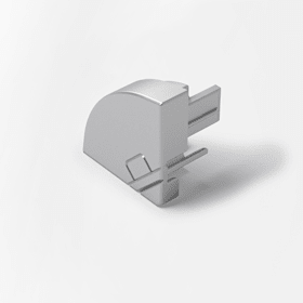 Magic by Halemeier Endkappen ChannelLine H Alu Optik Set aus 2 Stück