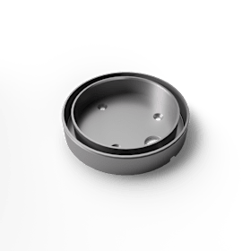 Magic by Halemeier Anbaugehäuse ConeLite 58 eds Edelstahl Optik d=58mm