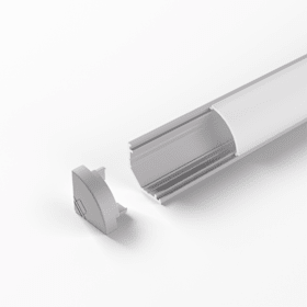 Magic by Halemeier ChannelLine H opal L=2500 Alu- und Abdeckprofil