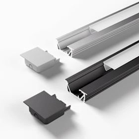 Magic by Halemeier ChannelLine G2 opal 10er Set L=3000 Alu-und Abdeckprofil