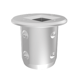 9-43600-00-0-1 | Buchse | Buchse einfräsbar Secury Falzhebelversch