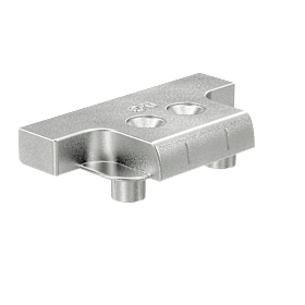 AUFLAUFPLATTE EUROFALZ 30X8 +ZENTRIERZ FERGUARDXSILBER (9-42684-38-0-1)