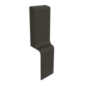 G-U Abdeckkappe UC5 Dunkelbronze Parallelschiebetürbeschläge