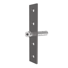 EINBOHRZAPFEN +PLATTE STULP 24 L=54MM EDELSTAHL GESCHLIFFEN (6-28985-10-0-8)