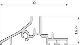 WETTERSCHENKEL 266 GEALAN S9000 EV 1 EV1 NATURFELOX (9-49668-60-0-1)