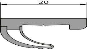 FLÜGEL-ZUSATZDICHTUNG BODENANS HZD20 (H-00079-20-0-0)