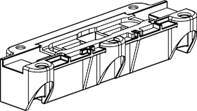 ZUSATZVERRIEGELUNG SBS BB FERGUARDXSILBER (6-39650-01-0-1)