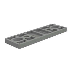 9-41681-14-0-1 | Unterlage | Unterlage Laufschuh GU 934/937 hinten