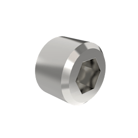 GEWINDESTIFT M8 +INNENSECHSKANT NIRO (TEILWEISE) (9-43409-00-R-8)