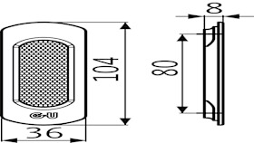 9-46686-00-0-7 | Schiebegriffmuschel | Schiebegriffmuschel Rondo Niro