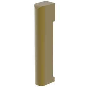 ABDECKKAPPE FALZECKBAND D+S R UC3 MITTELBRONZE (9-47782-00-R-4)
