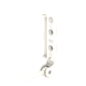ECKLAGER M6 12/18-9+13 WEIß (6-36899-18-R-7)