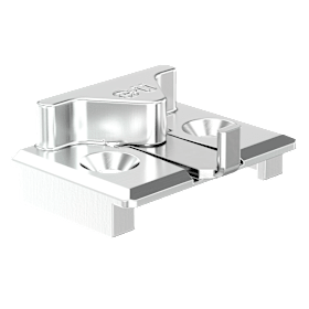 6-37146-00-0-1 | Spaltlüftungsschließplatte | Spaltlüftung PVC-Profil Inoutic