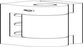 DREHBAND F92 +STIFTSICHERUNG WEISS WEIß (H-01138-01-0-7)