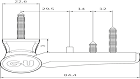 TÜRBAND G810 F85,14-16,5MM,EV1,100KG EV1 NATURFELOX (H-01401-00-0-1)