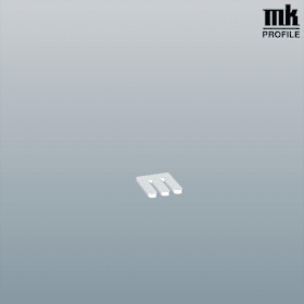 GURTKLAMMER MONTAGEHILFE WEIß 35 X 27 MM 7033 VE=1000 STÜCK