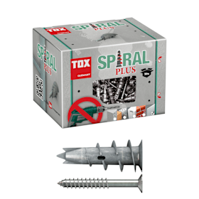 TOX-Dübel Gipskartondübel Spiral Plus +S 37-4