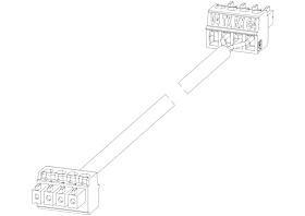 KOMMUNIKATIONSLEITUNG 2FLGL., SCHLIESSFOLGE ELEKTRISCH