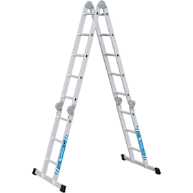 VIELZWECKLEITER MULTITEC M4-TEILIG 2X 3/2X4SPROSSEN 42379