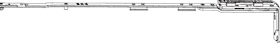 NX AXERARM C 500 ST P02 FT30 L SIL (2008552)