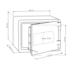 FEUERSCHUTZTRESOR FP 44 E 347706