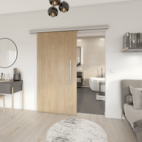 AUTO SCHIEBETÜRBESCHL LIVORNO PREMIUM 9183 FIX/4000MM/PRE/HOLZ.24-F9 (45108)