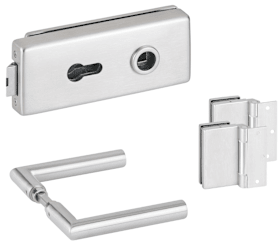 Hermat Ganzglastürschloss 6083/6335/1802,PZ,8mm,ER-Optik,FlüFA